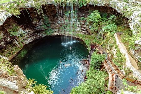 Combo Saver: Chichen Itza & Cenote + Isla Mujeres Catamaran
