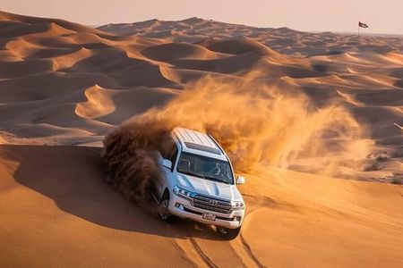 Private Desert Excursion with camel ride Sandboard & BBQ Dinner