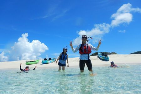 Half-day kayak tour on the Kerama Islands and Zamami Island