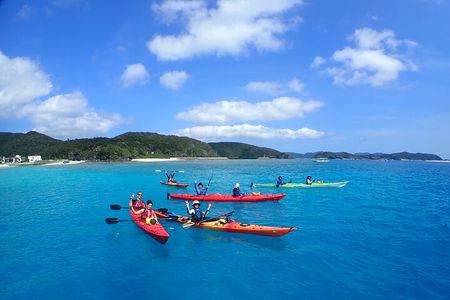 1day kayak tour in Kerama Islands and Zamami Island