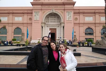 Egyptian museum , hanging church and khan el khili market tour