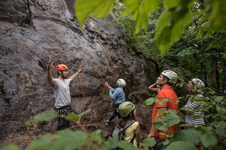 Rock Climbing in Mont-Tremblant