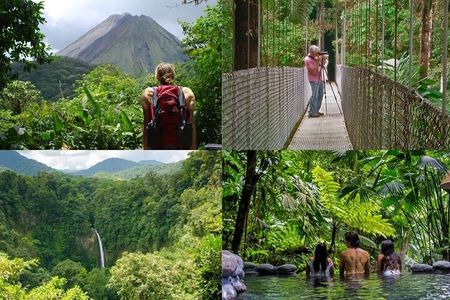 Arenal Best 4 Attractions (Full day - Combo) Incl. Lunch & Dinner