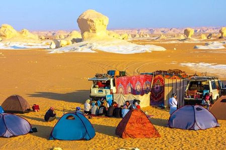 2-Day Private Safari Tour with Camping in the White Desert
