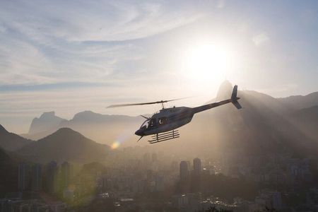 Small-Group Sunset Helicopter 45min Tour in Rio