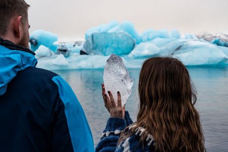 Guided Glacier Lagoon and Diamond Beach Day Trip from Reykjavik