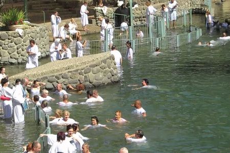 From Amman to West ( Madaba, Mt Nebo, baptism site and dead sea) 