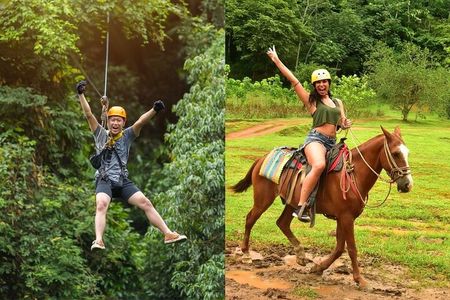 Zipline and Horseback Riding / Jacó Beach