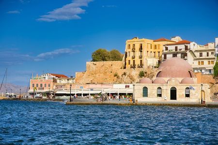 Day trip to Rethymno, Chania & Kournas lake