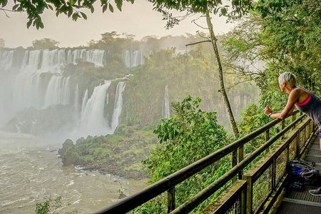 Iguazu Falls from Buenos Aires Cruise Terminal or Downtown Hotel - no flights
