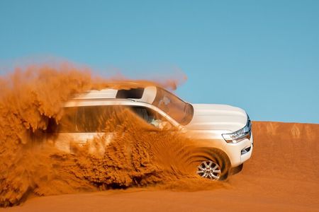 Dubai Desert Safari with Belly Dance, Fire Show and Tanura Show-The Full Package