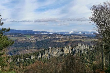 Full-Day Hiking in Bohemian Paradise Malá Skála near Prague