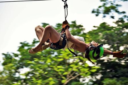 ATV Jungle Ride, Cenote & Ziplines! Roundtrip - Playa Del Carmen