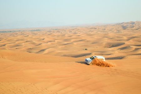 Full-Day Guided Red Dunes Desert Tour in Dubai with Camel Ride