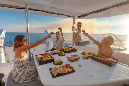 Luxury Sunset Cruise from Riviera Maya