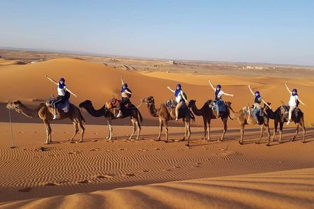 Enjoy the desert.