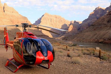 Grand Canyon West Heli Tour with Boat Ride & Optional Entry Pass