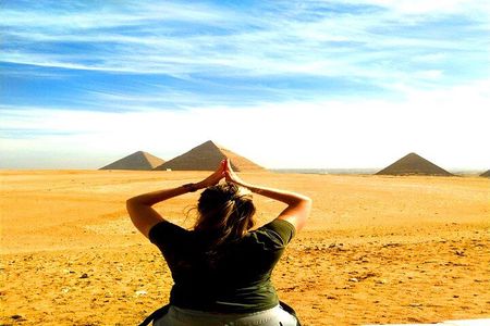 Private Unique Tour:Skip the Line into Giza Pyramids,Sphinx,Sakkara, Tombs 