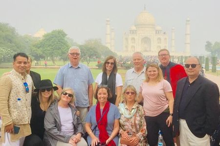  Private Taj Mahal & Agra Day Tour by Superfast Train From Delhi