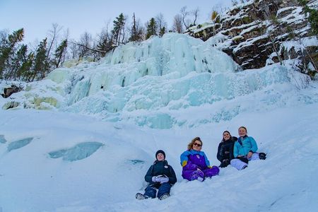Full Day Hiking to Korouoma Canyon & Frozen Waterfalls