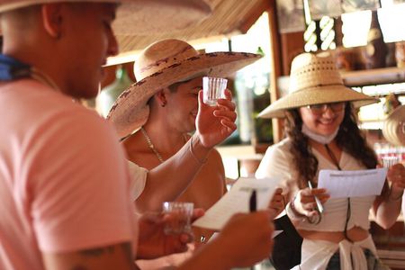 Guided tour of an ancestral Mezcal distillery with transport