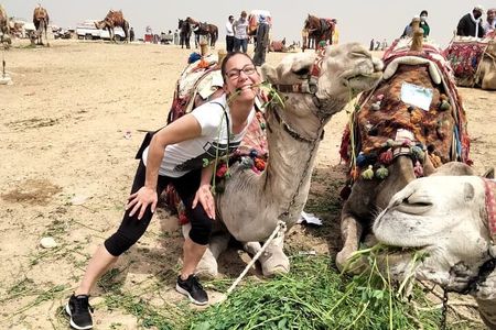 Private Full-Day Tour of Giza Pyramids Saqqara, Memphis & ATV with sunset