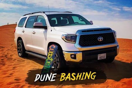 Dubai Quad bike ride 30 Min: Dune bashing, Sand Boarding & Dinner