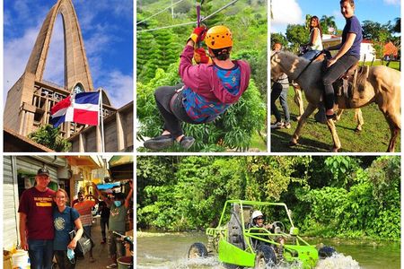 City Tour with Horseback Riding, Zipline, and Dune Buggy at the Countryside