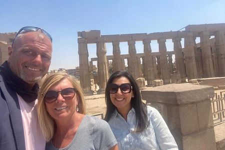 Private full day Luxor From Cairo By Flight with Egyptology & private vehicle 