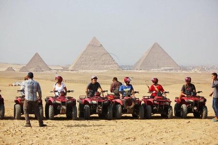 Private Luxury Day trip to Pyramids of Giza & Camel ride& Safari & Felucca ride