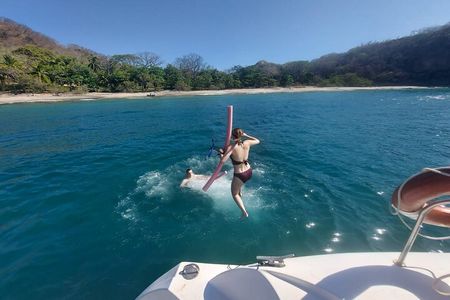 Private Catamaran Sailing Sunset Tour & Snorkeling from Tamarindo