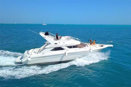 Cancun yachts rental YACHT 46 FT, 15 PAX MAX 25P12