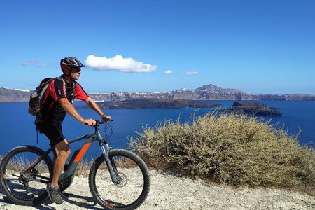 E-bike tours Explore Thirasia- Santorini