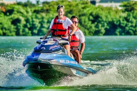 Speedboat across the Mangroves & Snorkel with Jet Ski Rental