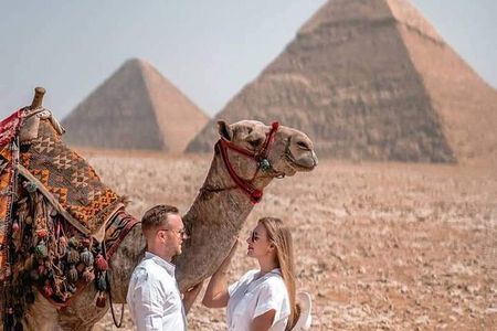 Giza Pyramids & Memphis City & Saqqara pyramids Private Day Tour