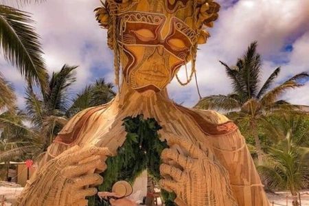 Eco Park Casa Tortuga Cenotes and Tulum Ruins! Riviera Maya Round Transportation