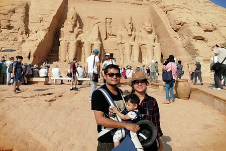 Cairo: Private 2-Day Abu Simbel and Luxor with Entrance Fees & 5 *Hotel by Plane