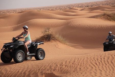 2Days 4x4 safari from Sousse/Hammamet/Tunis, night 100km deep in Sahara desert 