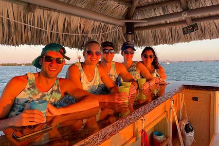 Key West Tiki Bar Sunset Cruise (by the seat) BYOB Adventure