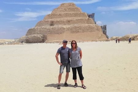 Private Half-Day Tour to Saqqara Pyramid from Cairo