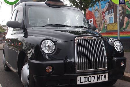 Black Taxi Mural "Tour Like A Local"