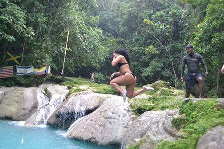 Private Tour Montego Bay to Ocho Rios Blue Hole and Dunns River