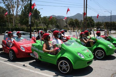 Mini-Car Sunrise Tour in Hollywood