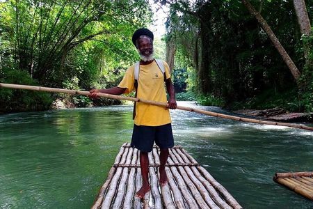 Rio Nuevo Bamboo River Rafting & Dunn's River Falls