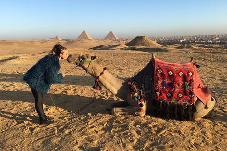 Half-Day Tour to Giza Pyramids, Sphinx with Camel Ride