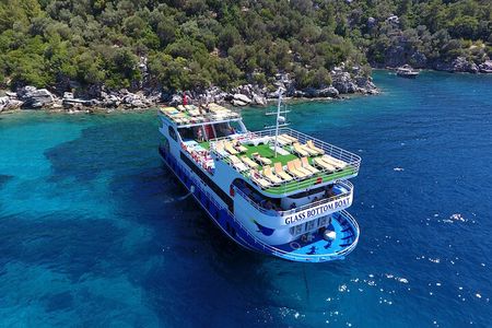 Full-Day Glass bottom Semi Submarine Cruise in Marmaris