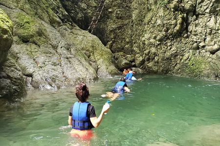 Hiking Tabernacle Thundering Waterfall in Dominican Republic