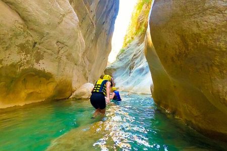 Canyoning and Rafting Adventure incl. Lunch from Belek