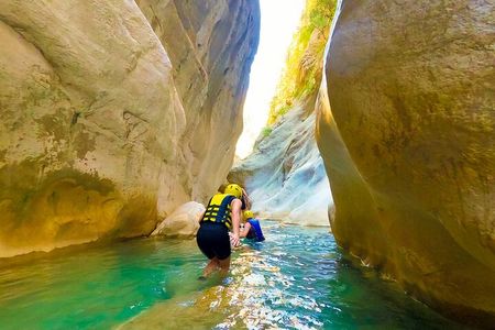 Canyoning and Rafting Adventure incl. Lunch from Alanya