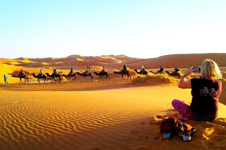 Best 3 day Sahara desert trip from Marrakech : Merzouga dunes